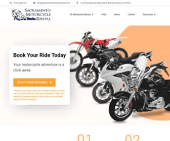 Sacramentomotorcyclerental.com(Sacramento Motorcycle Rental // Harley) Screenshot