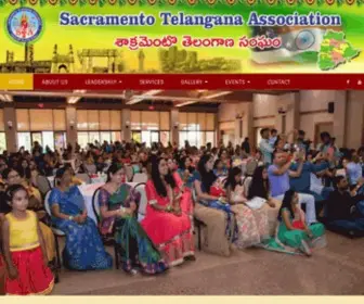 Sacramentotelangana.org(Sacramento Telangana Association) Screenshot