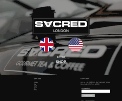 Sacredcafe.co.uk(Sacredcafe) Screenshot