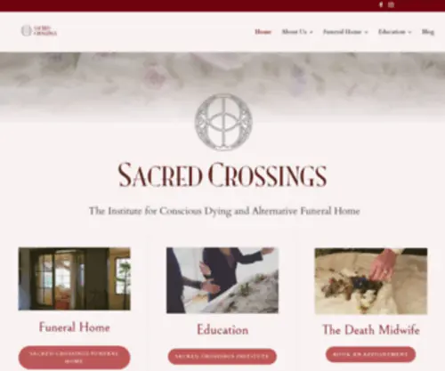 Sacredcrossings.com(Sacredcrossings) Screenshot