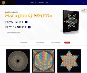 Sacredgeometry.com(Immortal AI) Screenshot