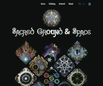 Sacredgroundandspace.com.au(Artist) Screenshot