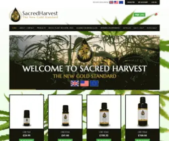 Sacredharvest.co.uk Screenshot