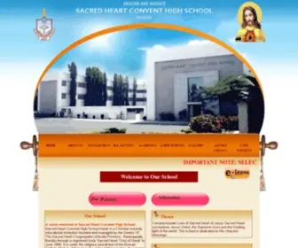 Sacredheartconventhighschool.com(Sacred Heart Convent High School Nashik) Screenshot