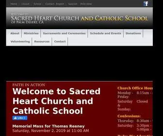 Sacredheartpalmdesert.com(Sacredheartpalmdesert) Screenshot