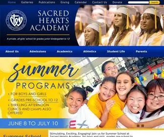 Sacredhearts.org(Hawaii Girls Catholic College Preparatory School) Screenshot