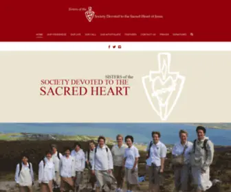 Sacredheartsisters.com(Sacredheartsisters) Screenshot