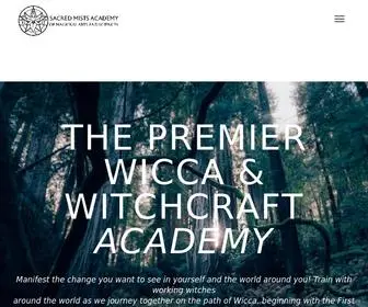 Sacredmistsacademy.com(The Sacred Mists Tradition) Screenshot