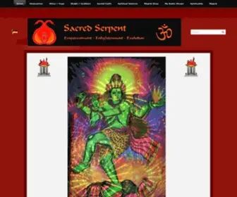 Sacredserpent.net(Sacred Serpent) Screenshot