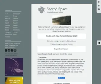 Sacredspace.ie(Sacred Space) Screenshot