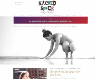 Sacredspacefrisco.com(The Sacred Space) Screenshot