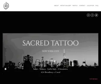 Sacredtattoo.com(About) Screenshot