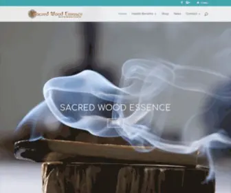 Sacredwoodessence.com(Sacred Wood Essence) Screenshot