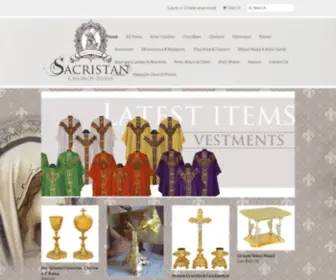 Sacristanbrass.com(Sacristan Brass) Screenshot