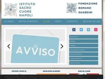 Sacrocuorenapoli.org(Sacrocuorenapoli) Screenshot