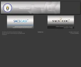Sacs.org(Southern Association of Colleges and Schools) Screenshot