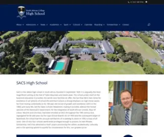 Sacshigh.org.za(South African College High School) Screenshot