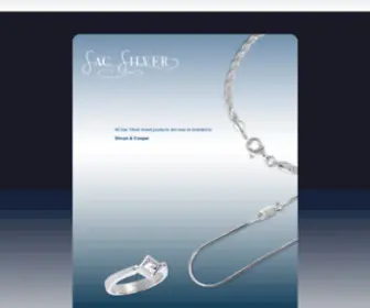 Sacsilver.com(Sac Silver) Screenshot