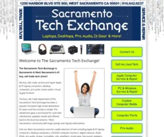 Sactechexchange.com(The Sacramento Tech Exchange) Screenshot