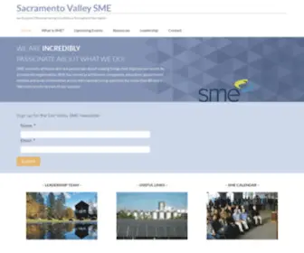 SacValleysme.org(We Support Manufacturing Excellence throughout the region) Screenshot