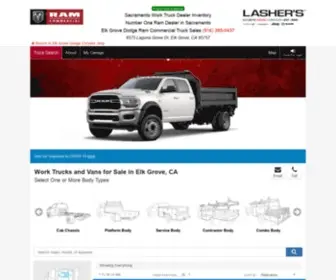 Sacworktrucks.com(Sacramento Work Trucks from Elk Grove Dodge Ram Commercial Sales in the Elk Grove Automall) Screenshot