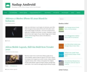 Sadapandroid.com(Sadap Android) Screenshot