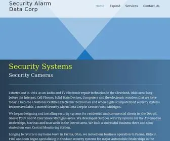 Sadc.com(Security Systems for Home) Screenshot