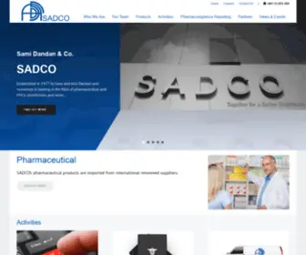 Sadco.com.lb(Home) Screenshot