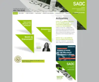 SadcPierredesaurel.ca(SADC Pierre) Screenshot