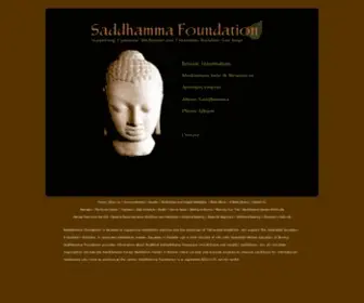 Saddhamma.org(Saddhamma Foundation) Screenshot