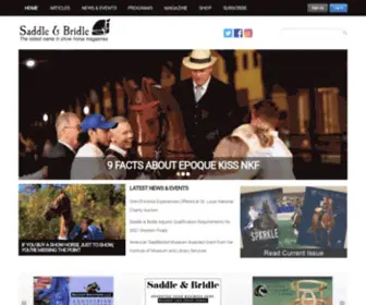 Saddleandbridle.com(Saddle & Bridle) Screenshot