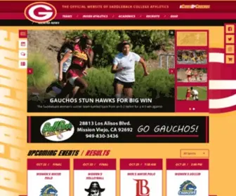 Saddlebackgauchos.com(Saddleback Athletics Home) Screenshot