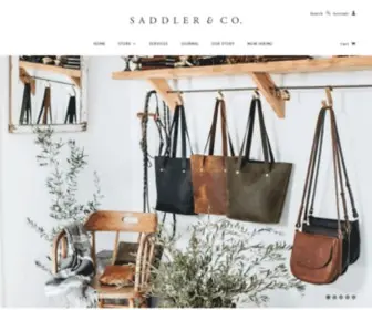 Saddlerandco.com.au(Saddler & Co) Screenshot