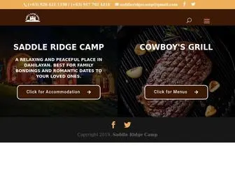 Saddleridgecamp.com(Saddle Ridge Camp) Screenshot