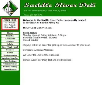 Saddlerivergourmet.com(Deli Saddle River NJ) Screenshot