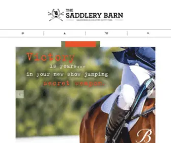 Saddlerybarn.co.nz(Saddlery Barn) Screenshot