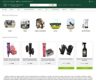 Saddlerytrading.com(Horse Supplies and Horse Riding Equipment) Screenshot