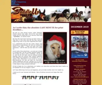 Saddleup.ca(Saddle Up Magazine) Screenshot