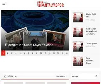 Sadeceantalyaspor.com(Güncel) Screenshot