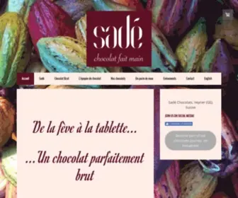 Sadechoc.com(Bienvenue) Screenshot