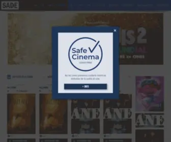 Sadecine.com(Cines SADE) Screenshot