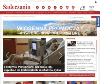 Sadeczanin.info Screenshot