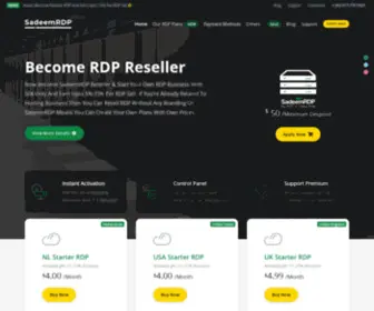 Sadeemrdp.net(Buy Cheap RDP) Screenshot