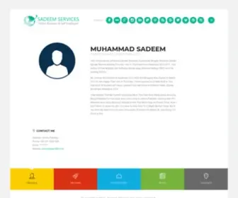 Sadeemservices.co(It's All About Services Which Provided By Sadeem) Screenshot