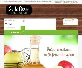 Sadepazar.com(Sade Pazar) Screenshot