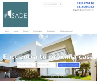 Sadesi.com.mx(SADE Soluciones Inmobiliarias) Screenshot