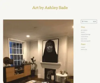 Sadetheartist.com(Ashley Sade) Screenshot