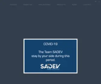 Sadev-TM.com(Fabricant de Boîtes de Vitesses pour le Sport Automobile) Screenshot
