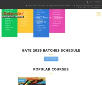 Sadgurus.com(Engineering Classes in Mumbai) Screenshot