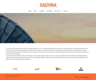 Sadhna.com(Sadhna Group) Screenshot